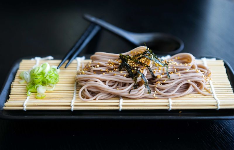 Cold Soba With Dipping Sauce