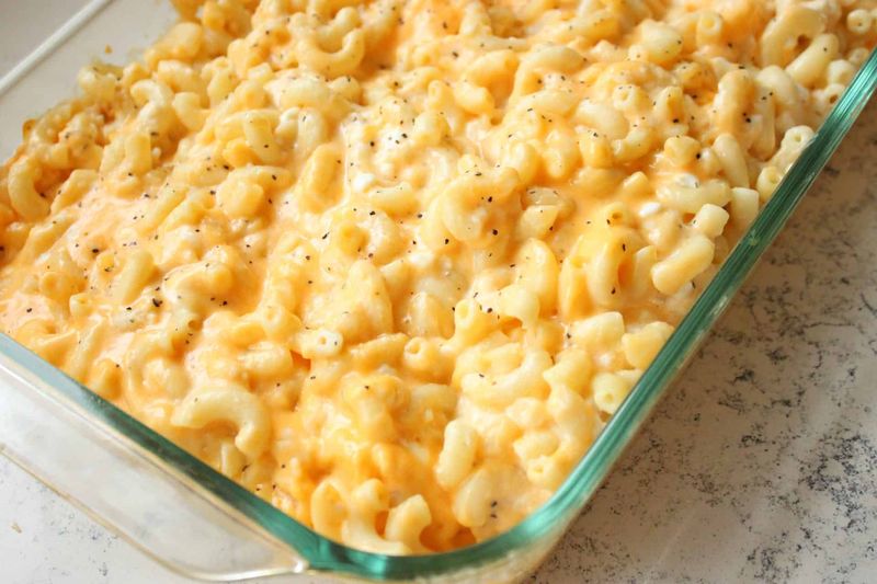Three-Cheese Baked Macaroni