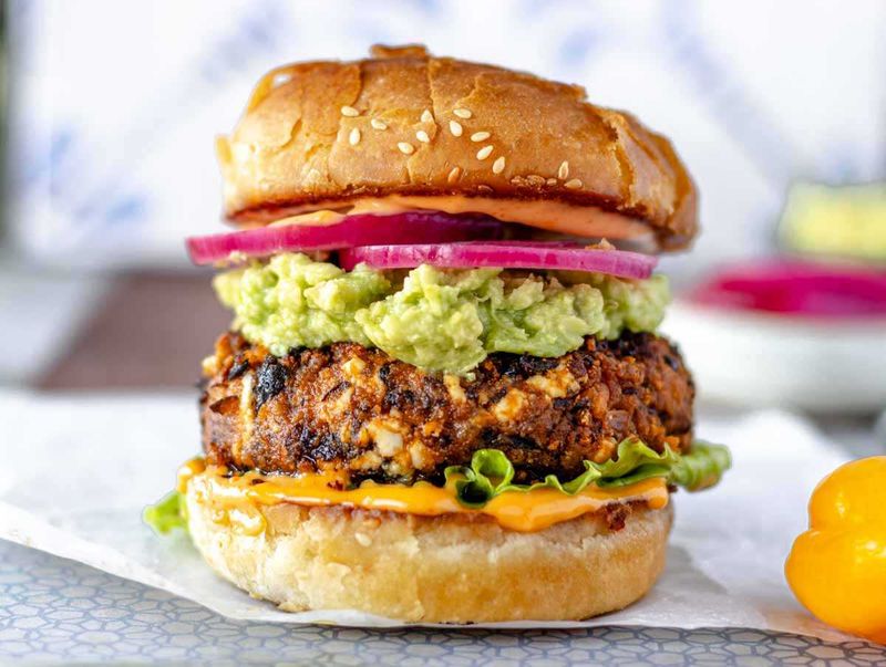 Smoky Black Bean Burgers