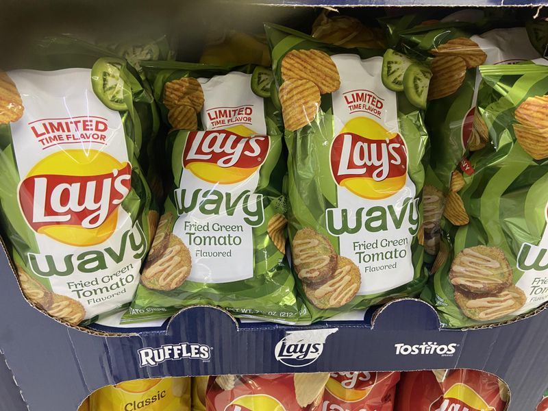 Lay's Wavy Fried Green Tomato