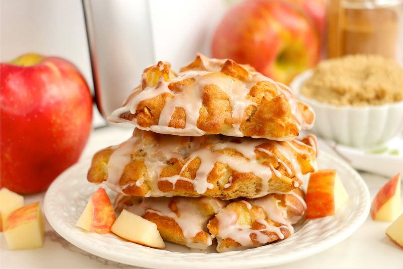 Air Fryer Apple Fritters