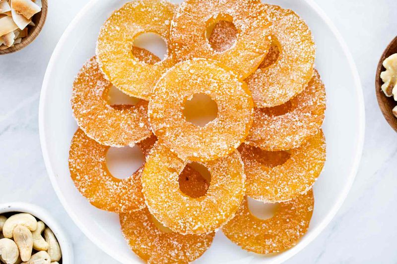 Candied Dried Pineapple