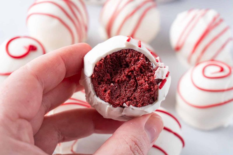 Red Velvet Cake Balls