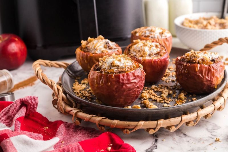 Air Fryer Baked Apples