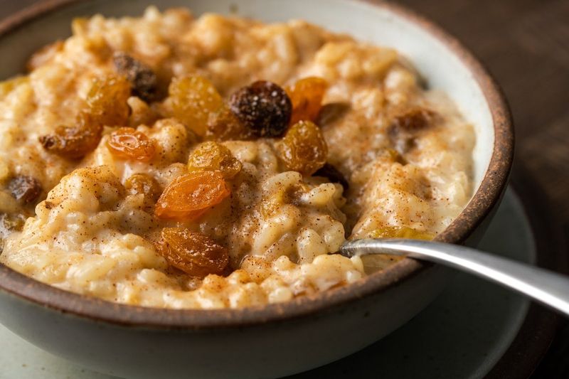 Air Fryer Rice Pudding
