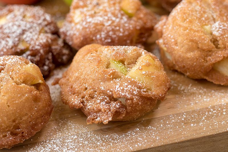 Crispy Apple Fritters