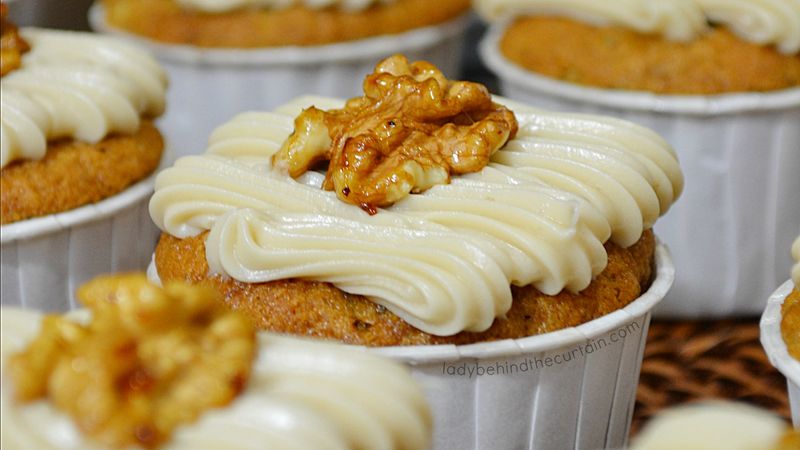 Banana Nut Cupcakes