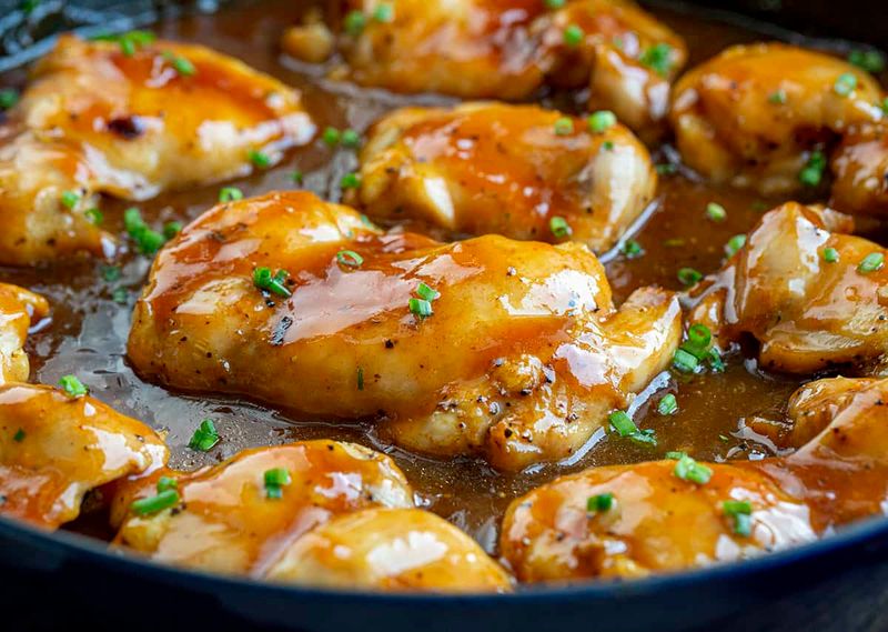 Apricot Glazed Chicken