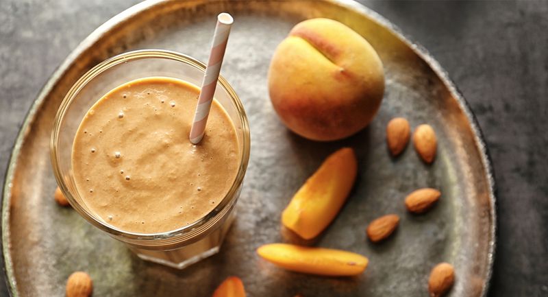 Peach And Almond Smoothie