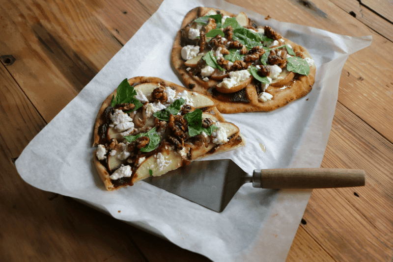 Apple Goat Cheese Flatbread