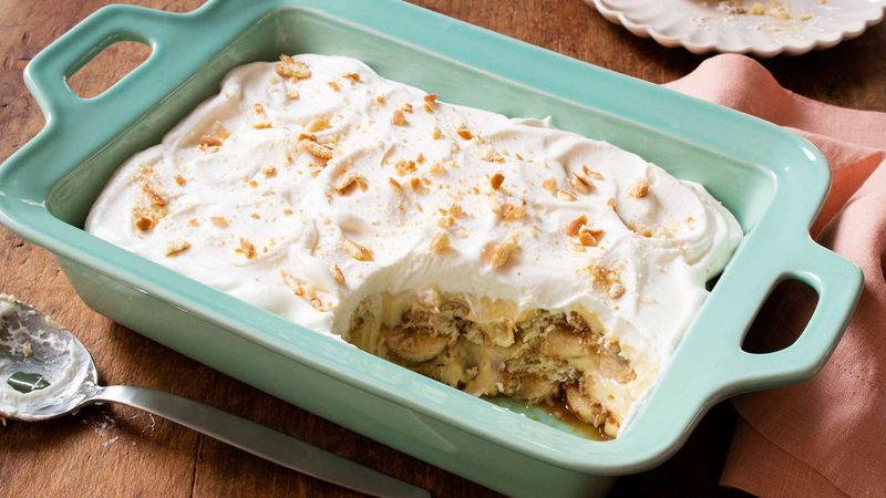 Instant Banana Caramel Pudding