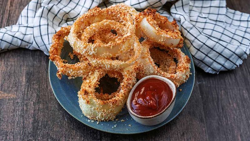 Baked Onion Rings
