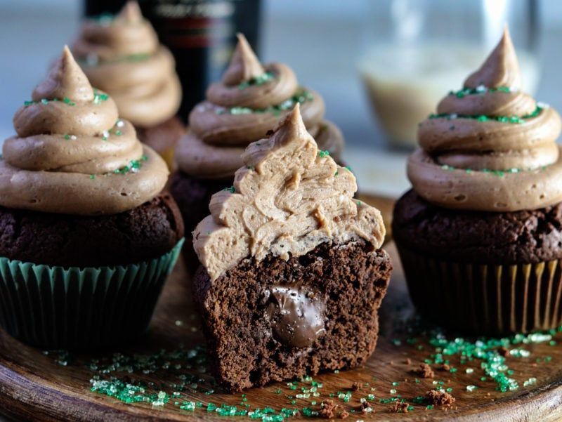 Nutella Swirl Cupcakes