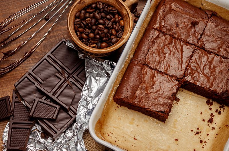 Coffee Ground Brownies