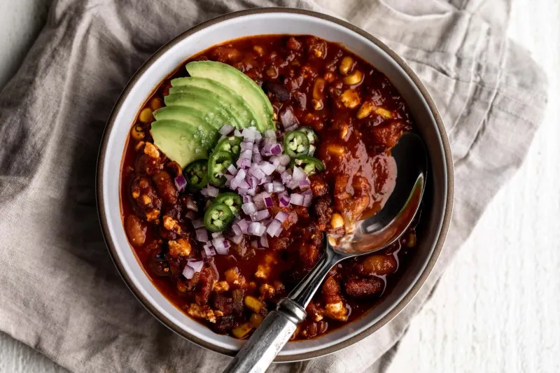 Three-Bean Chilli