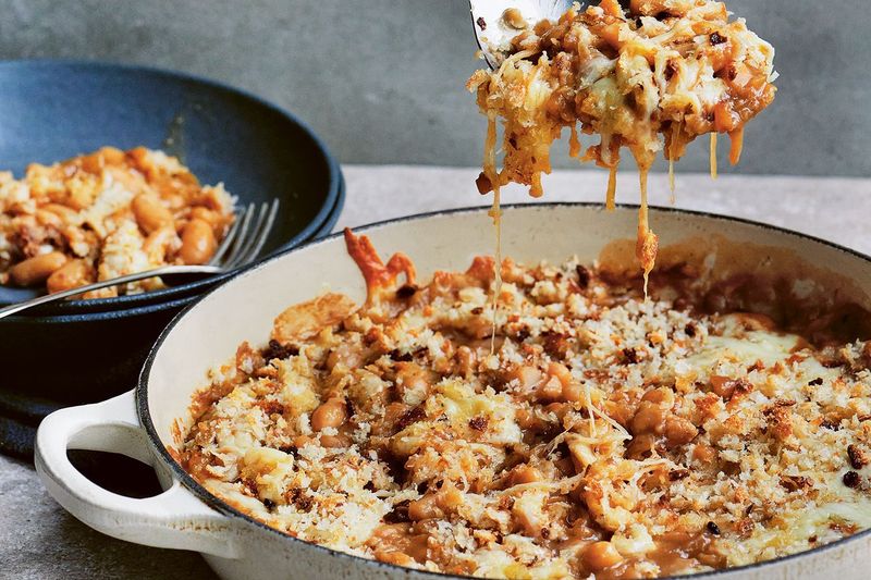 Homemade Baked Cannellini Beans