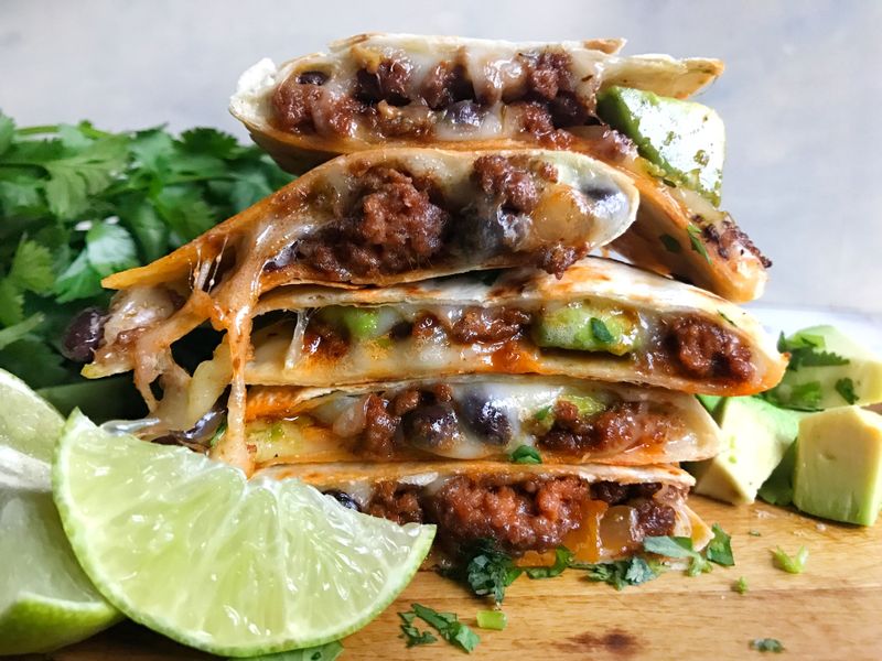 Beef And Cheese Quesadillas