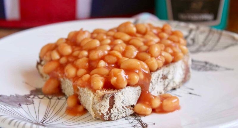 Beans On Toast Sandwich