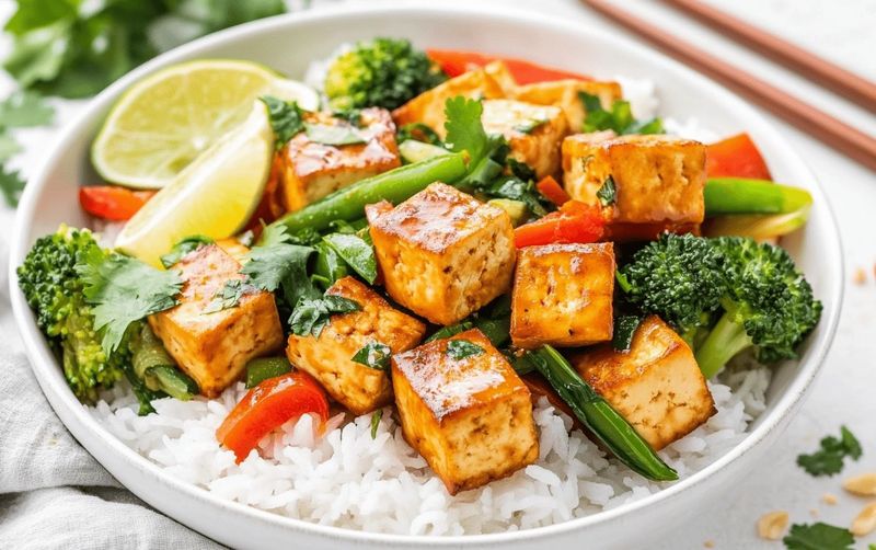 Lemongrass Tofu Stir-Fry