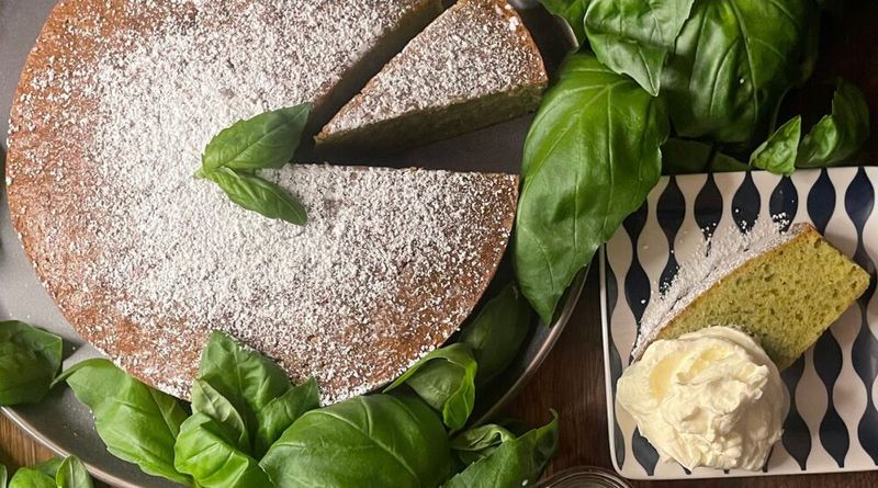 Lemon Basil Cake