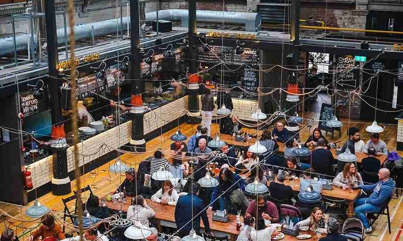 Society Food Hall – Manchester's Industrial Chic Eatery