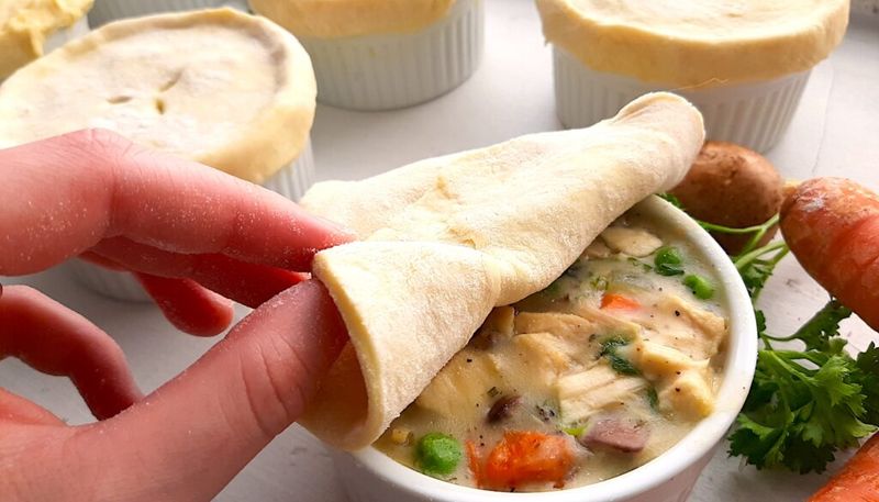Chicken And Veg Pot Pies