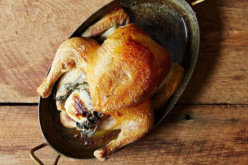 Roast Chicken With Lemon And Thyme