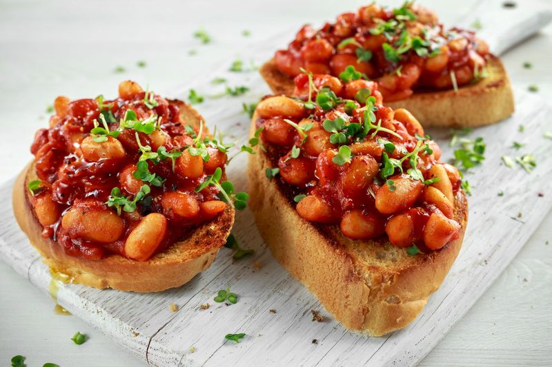 Cheesy Beans On Toast