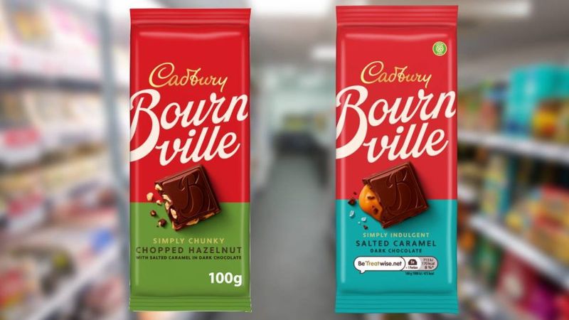 Cadbury Bournville's New Flavours - Salted Caramel And Chopped Hazelnut