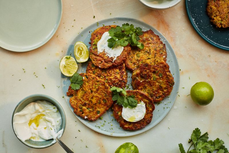 Bean & Vegetable Fritters