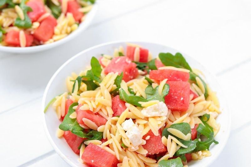 Orzo And Arugula Pasta Salad