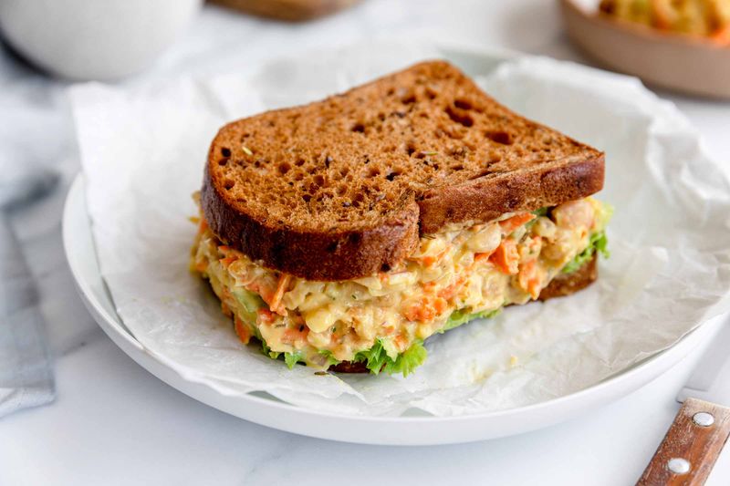 Chickpea Salad Sandwich