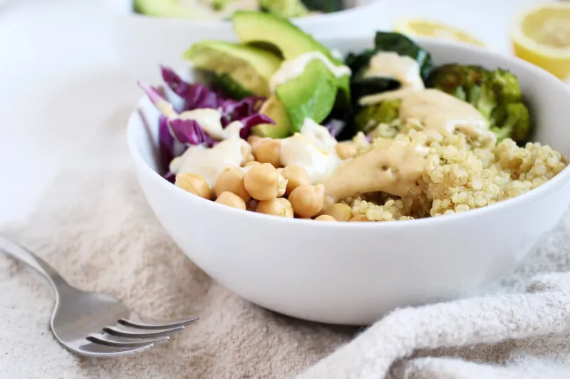 Nourishing Tahini Buddha Bowl