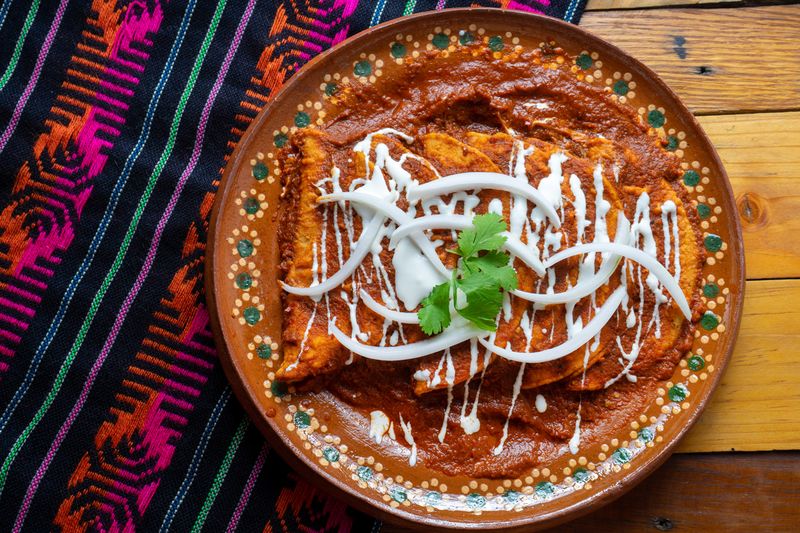 Enchiladas Rojas