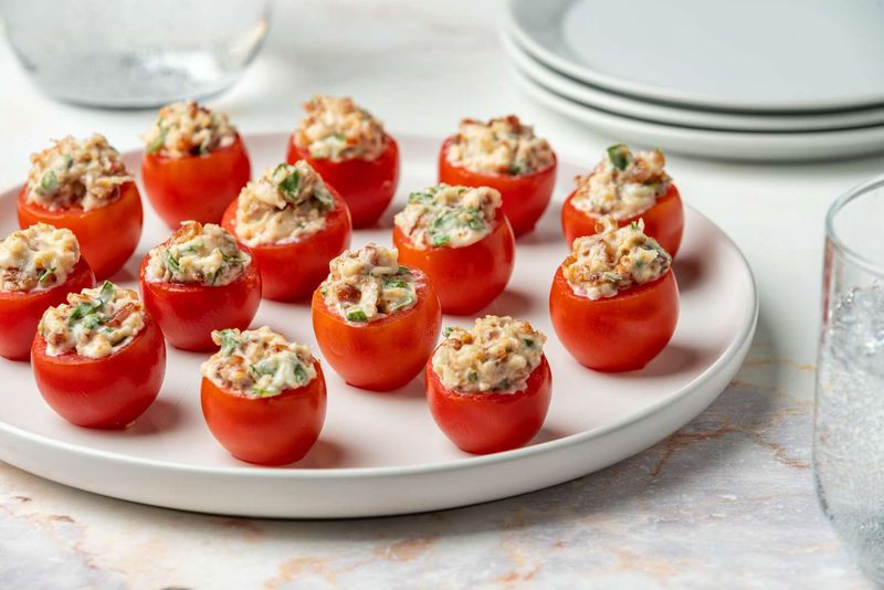 Stuffed Peppers Or Cherry Tomatoes