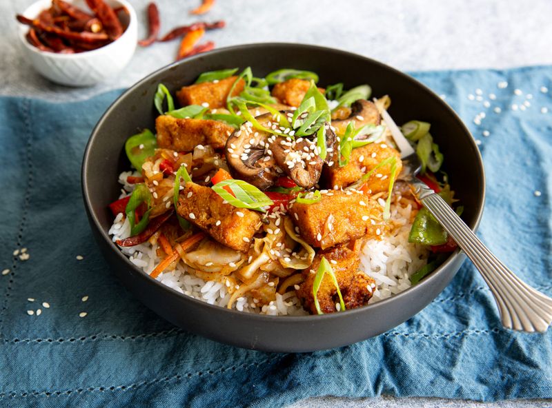 Tofu And Vegetable Stir-Fry