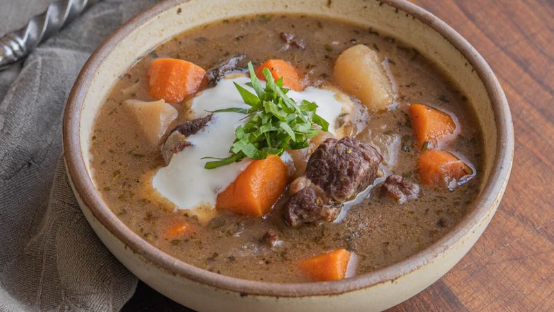 Lamb And Root Vegetable Stew