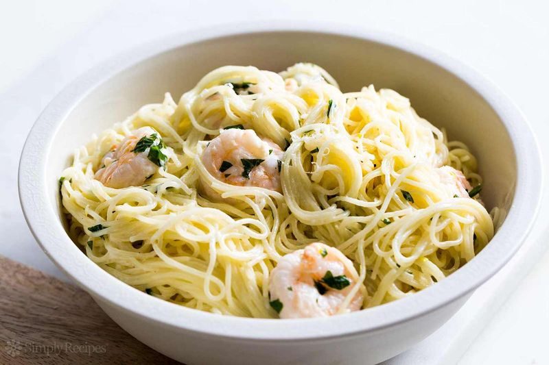 Creamy Seafood Pasta + Parmesan