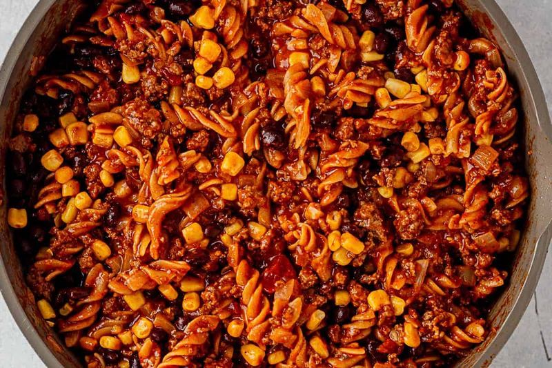 Loaded Taco Pasta