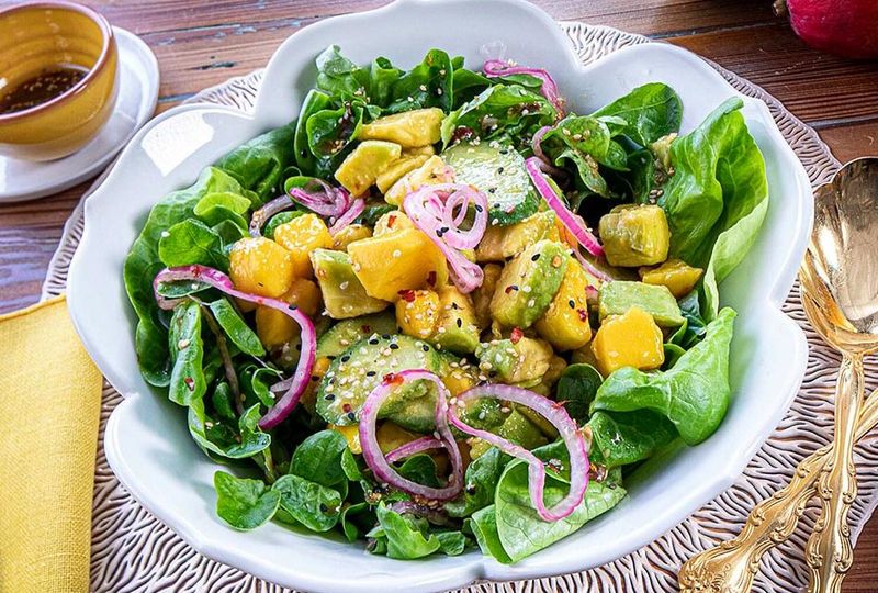 Mango And Avocado Salad