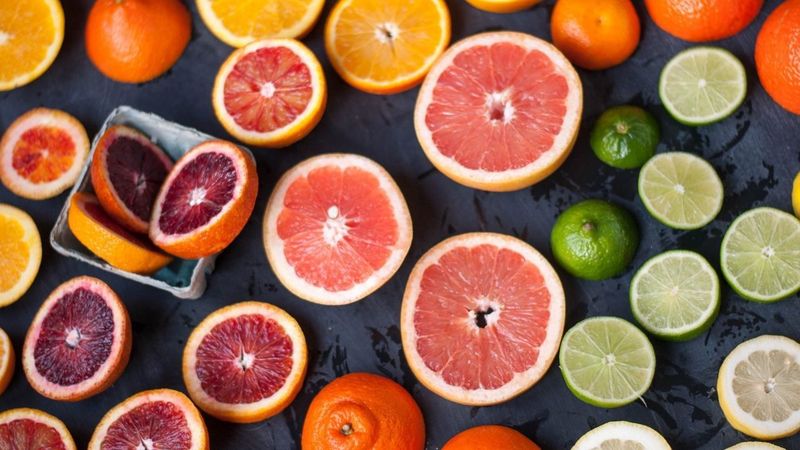 Zesty Citrus Fruits