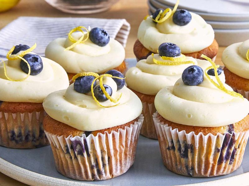Lemon Blueberry Cupcakes