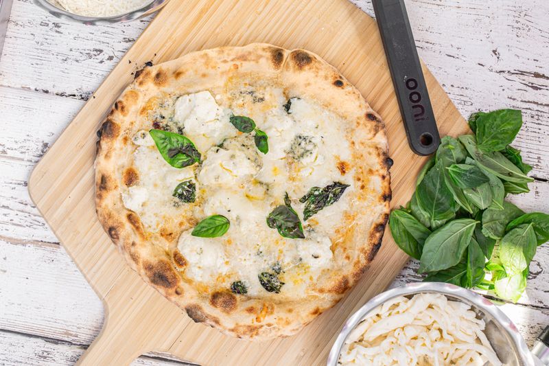 Four-Cheese Pizza