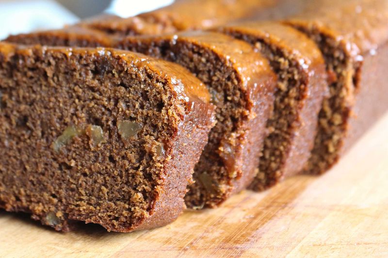 Sticky Gingerbread Loaf