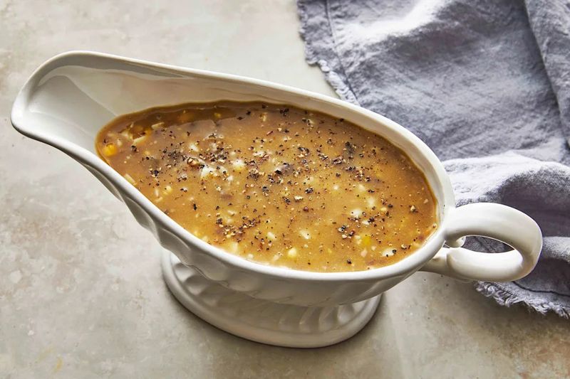 Sauces And Gravies Left At Room Temperature