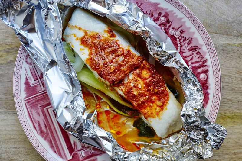 Wrap Delicate Fish In Foil Packets