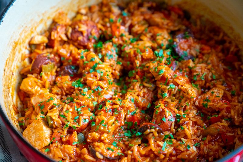 Spicy Chicken Jambalaya