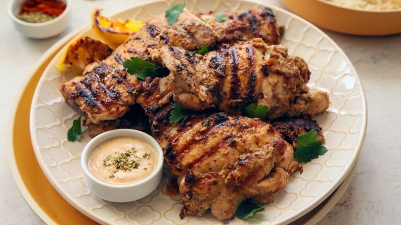 Succulent Tahini-Marinated Chicken