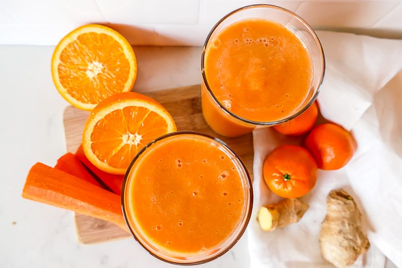 Carrot And Orange Smoothie