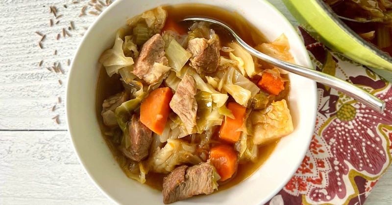 Pork And Cabbage Stew